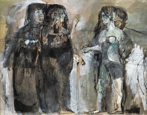 Juan Antonio RodaEspaña, 1921 - Colombia, 2003 : Sin título