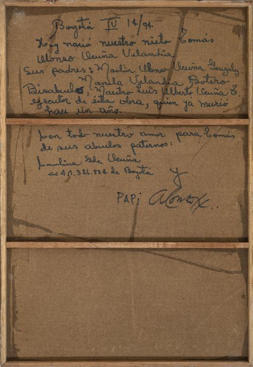 Luis Alberto Acuña Colombia, 1904 - 1993 : Paisaje Selva tr