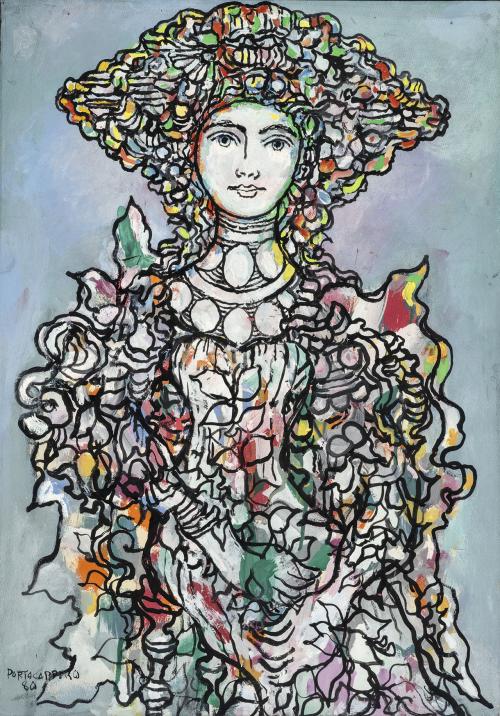 René Portocarrero Cuba, 1912 - 1985 : Sin título