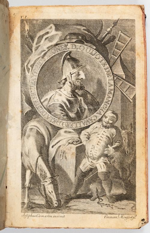 Cervantes Saavedra, Miguel de : [Ed. ilustrada] Vida, y hec