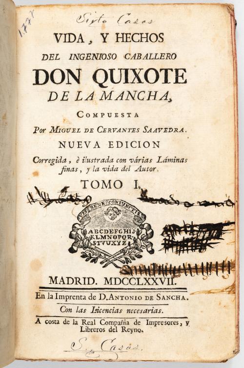 Cervantes Saavedra, Miguel de : [Ed. ilustrada] Vida, y hec