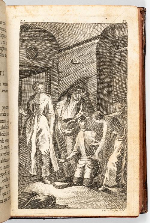 Cervantes Saavedra, Miguel de : [Ed. ilustrada] Vida, y hec