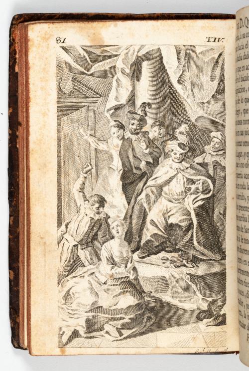 Cervantes Saavedra, Miguel de : [Ed. ilustrada] Vida, y hec