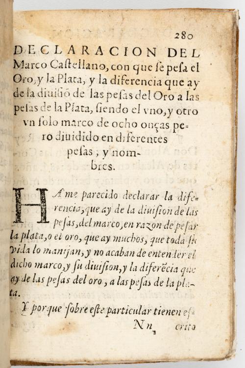 Vázquez de Serna, Juan : Libro intitulado Reduciones de Oro