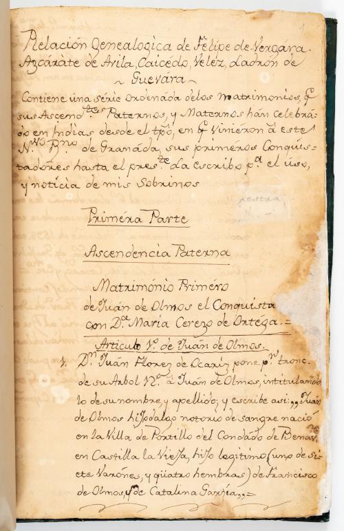 s.a. : Relación Genealógica de la familia de los Vergara Ascărate. Desde la fundación de Santafé de Bogotá, hasta el presente año.