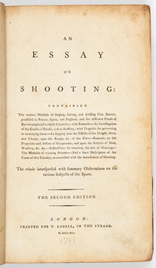 Bosworth, N. : A Treatise on the Rifle, Musket, Pistol, and