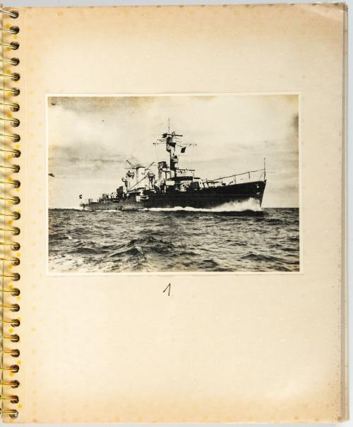 s.a. : [Nazismo] Álbum de la visita del crucero Alemán Karlsruhe a Cali, 1935