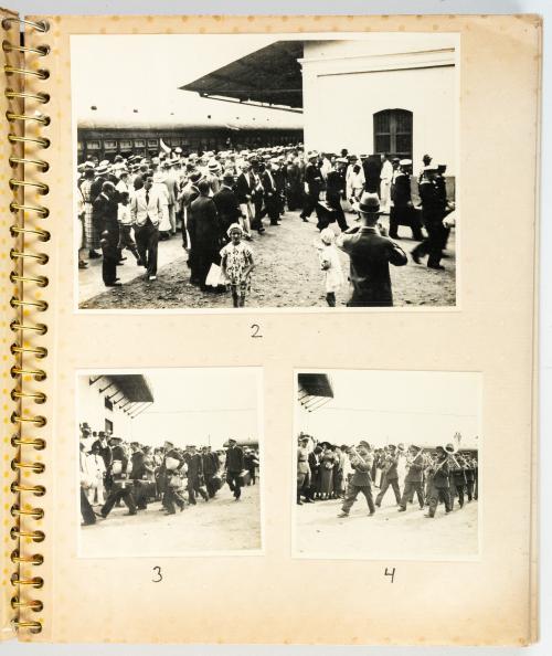 s.a. : [Nazismo] Álbum de la visita del crucero Alemán Karlsruhe a Cali, 1935