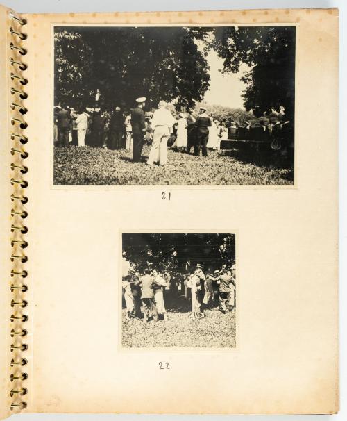 s.a. : [Nazismo] Álbum de la visita del crucero Alemán Karlsruhe a Cali, 1935