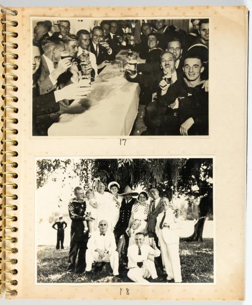 s.a. : [Nazismo] Álbum de la visita del crucero Alemán Karlsruhe a Cali, 1935