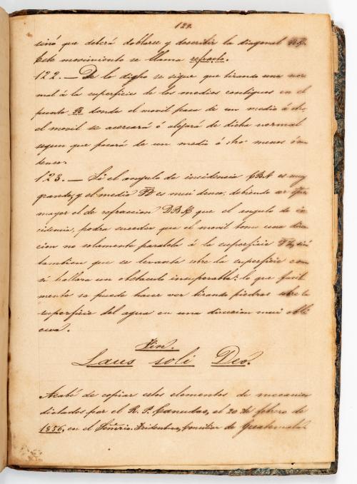 Canudas, Antonio (S.J.) : [Guatemala] Manuscrito "Mecánica 