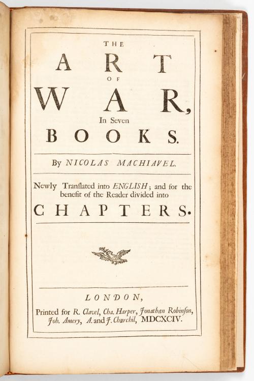 Machiavelli, Niccolò (Nicolas Machiavel) : The Works of the
