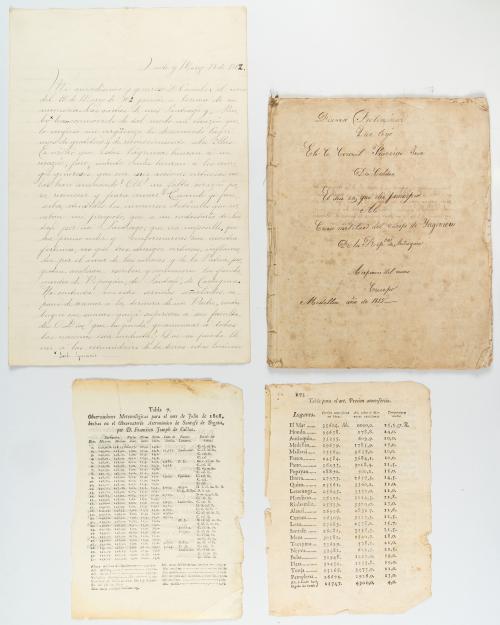 Caldas, Francisco José de  : Discursos y observaciones de F