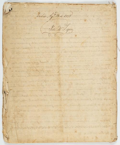 Caldas, Francisco José de  : Discursos y observaciones de F