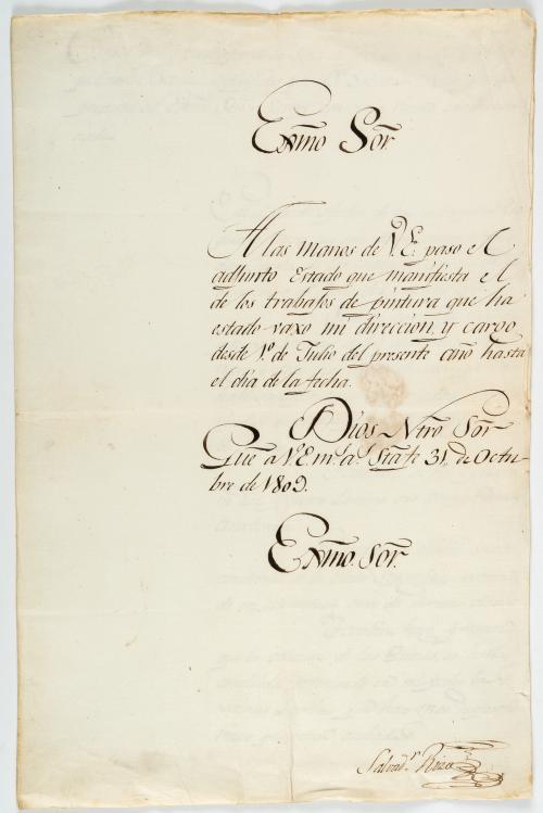 Rizo, Salvador : Documento de Salvador Rizo sobre el estado