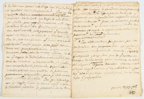 Acevedo y Gómez, José : Borrador del Informe de la expedici