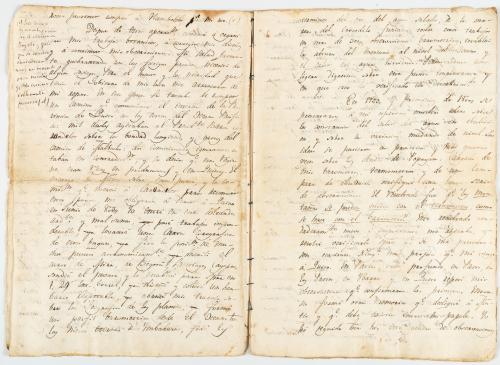 Caldas, Francisco José de  : Manuscrito original del memori