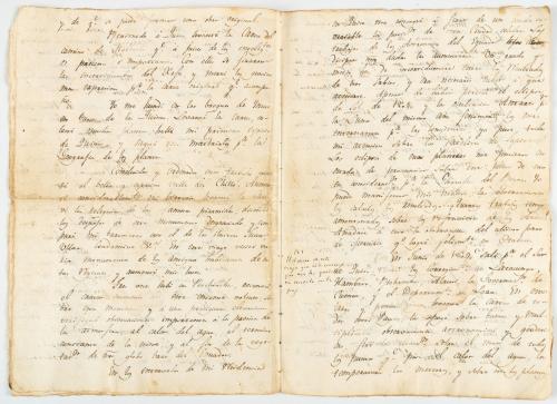 Caldas, Francisco José de  : Manuscrito original del memori