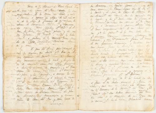 Caldas, Francisco José de  : Manuscrito original del memori