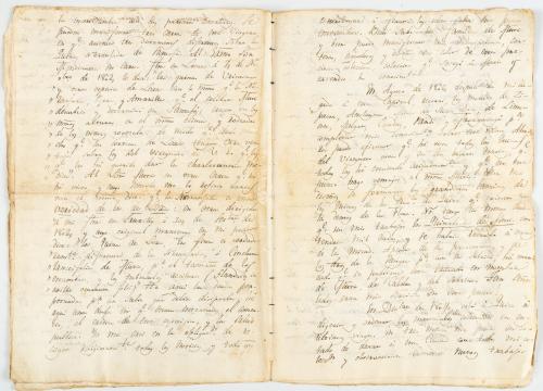 Caldas, Francisco José de  : Manuscrito original del memori