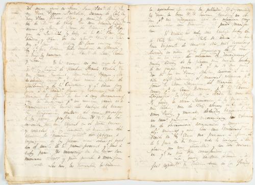Caldas, Francisco José de  : Manuscrito original del memori