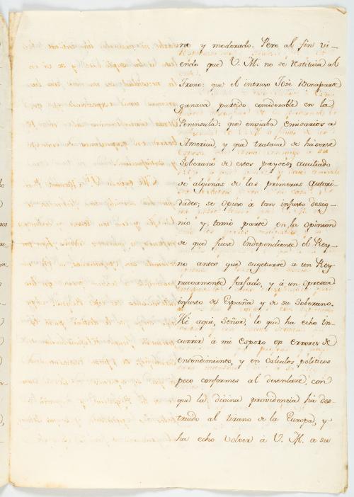 O&#39;Donnell, Beatriz : Carta de Beatriz O&#39;Donnell, esposa de 