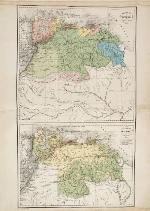 Codazzi, Agustín  : Atlas físico y político de la República