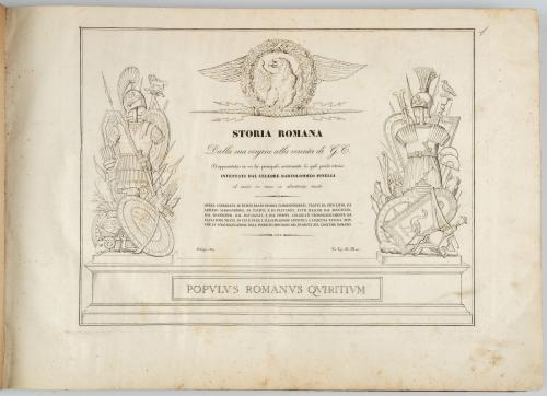 Pinelli, Bartolommeo : Storia Romana. Tomos. I, II, III