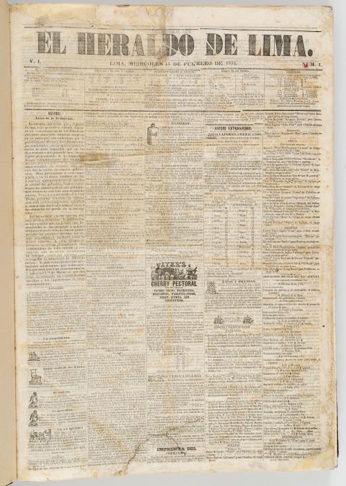 VV.AA. : [Perú] El Heraldo de Lima 2 volúmenes