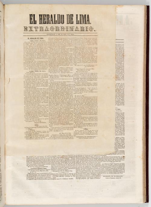 VV.AA. : [Perú] El Heraldo de Lima 2 volúmenes