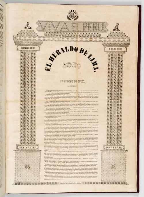 VV.AA. : [Perú] El Heraldo de Lima 2 volúmenes