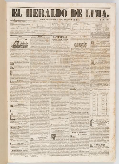 VV.AA. : [Perú] El Heraldo de Lima 2 volúmenes