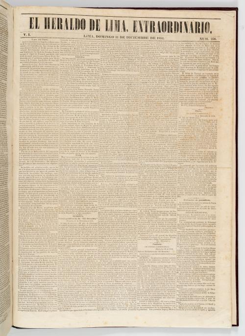 VV.AA. : [Perú] El Heraldo de Lima 2 volúmenes