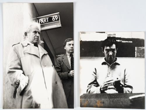 Fotografías vintage Julio Cortázar y Norman Mailer