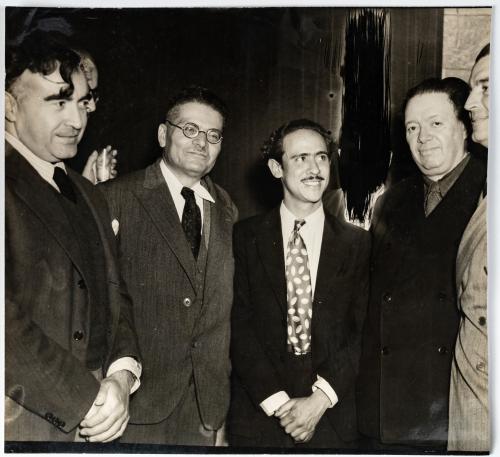 Fotografía de José Clemente Orozco, Leo Matiz y Diego Rivera