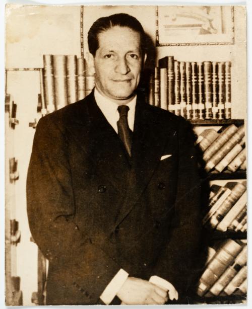 Gaitán, Luis Alberto : Retrato de Gaitán perteneciente al Archivo LUNGA