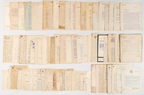 Archivo diplomático de Francisco de Paula Borda durante su 