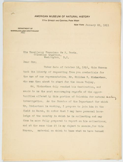 Archivo diplomático de Francisco de Paula Borda durante su 