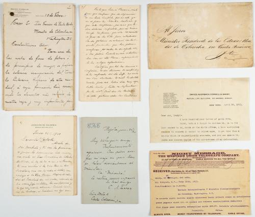 Archivo diplomático de Francisco de Paula Borda durante su 