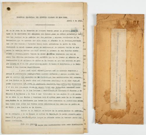 Archivo diplomático de Francisco de Paula Borda durante su 