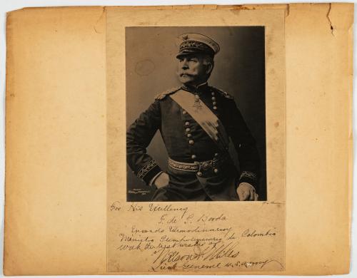 Archivo diplomático de Francisco de Paula Borda durante su 