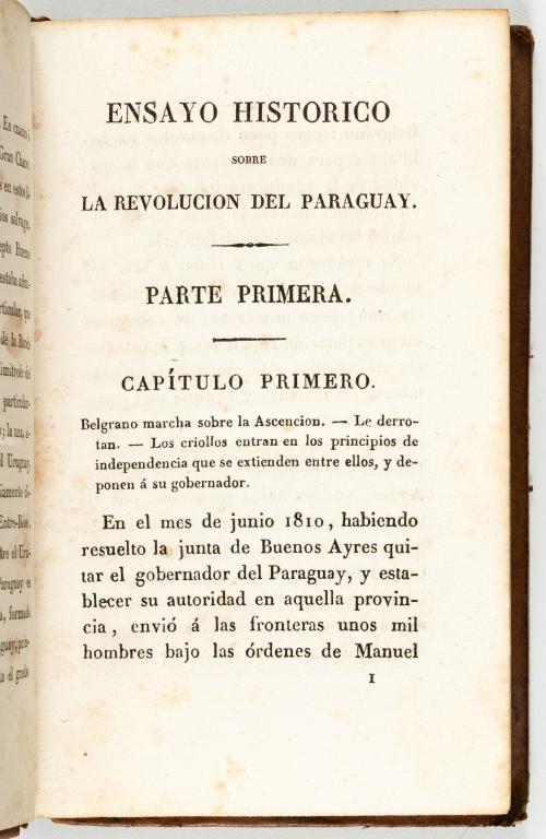 Rengger, Johann Rudolph; Longchamp, Marcelin. : [Paraguay] 