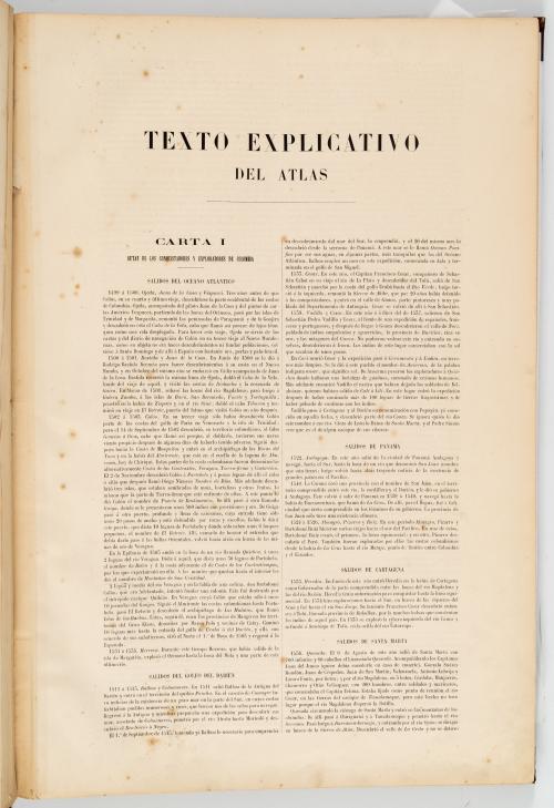 Agustín Codazzi  Paz, Manuel María : [Firmado]  Atlas de l