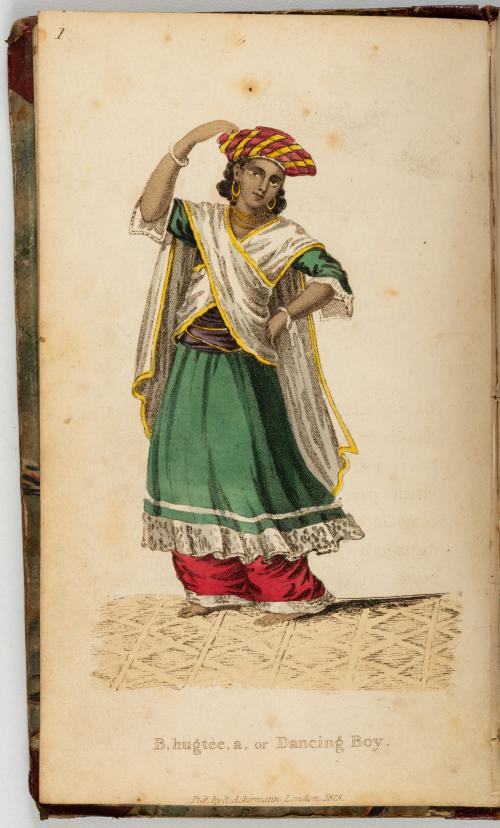 s.a. : Trajes asiáticos en cuarenta y cuatro estampas ilumi