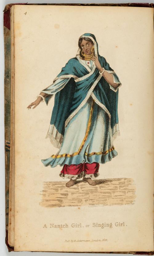 s.a. : Trajes asiáticos en cuarenta y cuatro estampas ilumi