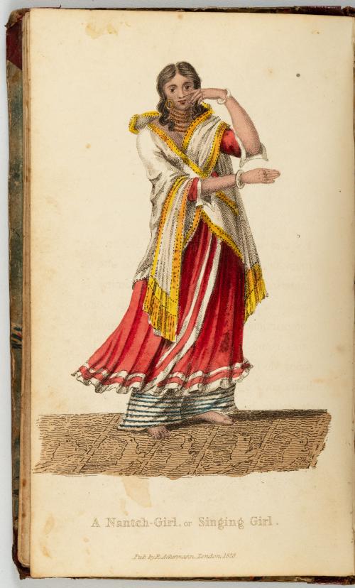 s.a. : Trajes asiáticos en cuarenta y cuatro estampas ilumi