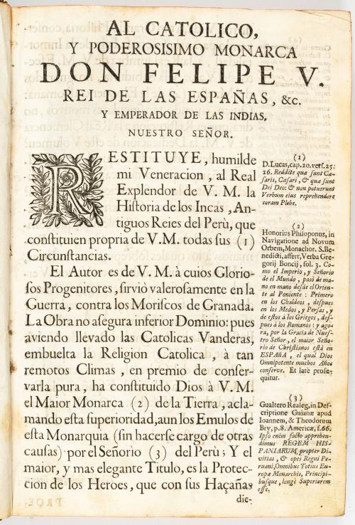 Vega, Inca Garcilaso de la : [Perú] Historia General del Pe
