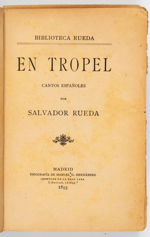 [Dedicatoria J. Isaacs] Miscelánea - textos literarios colo