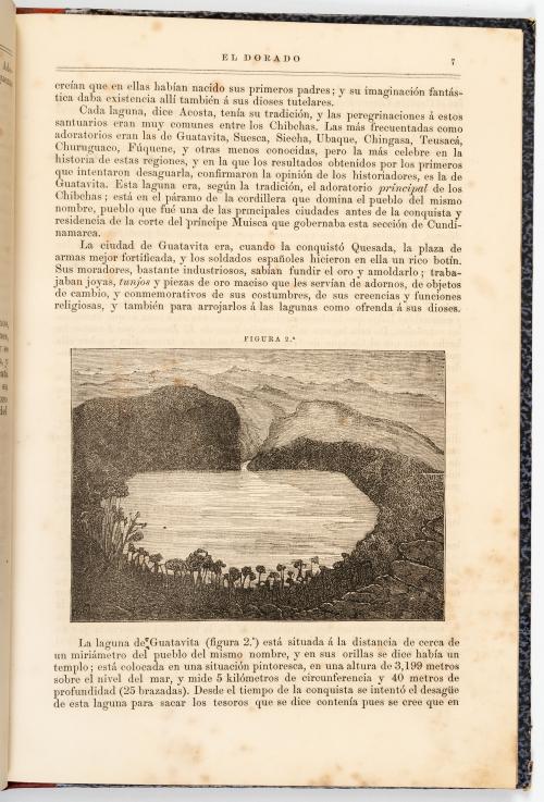 Zerda, Liborio  : El Dorado. Estudio histórico, etnográfico y arqueológico de los chibchas, habitantes de la antigua Cundinamarca y de algunas otras tribus