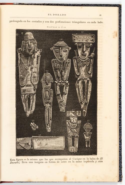 Zerda, Liborio  : El Dorado. Estudio histórico, etnográfico y arqueológico de los chibchas, habitantes de la antigua Cundinamarca y de algunas otras tribus